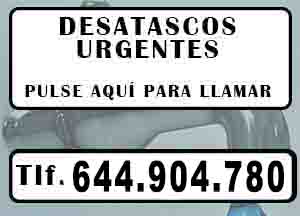 Desatascos Molina de Segura Urgentes
